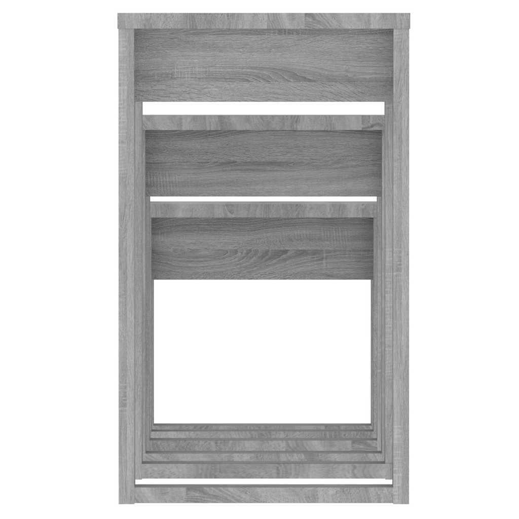 Tables gigognes 3 pcs Sonoma gris Bois d'ingénierie - XIOS