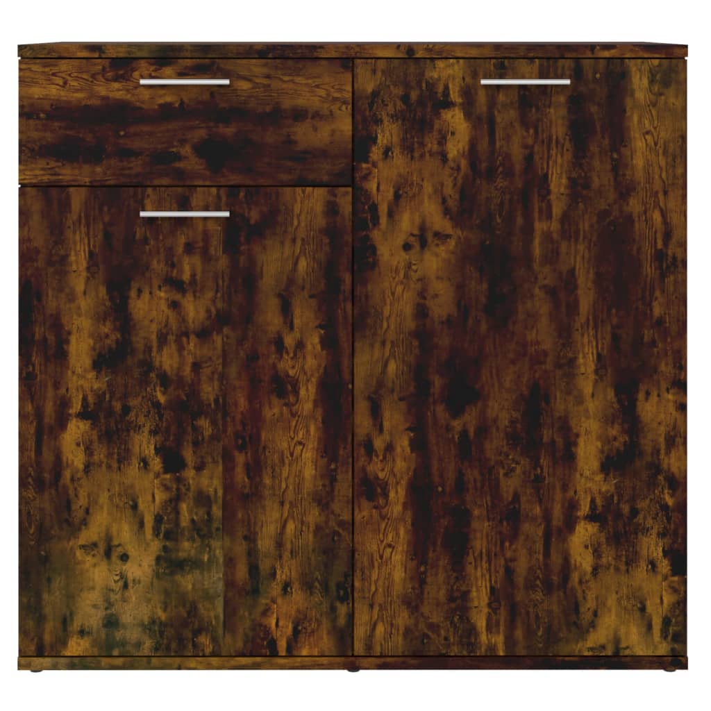 Buffet Chêne fumé 80x36x75 cm Bois d'ingénierie - XIOS
