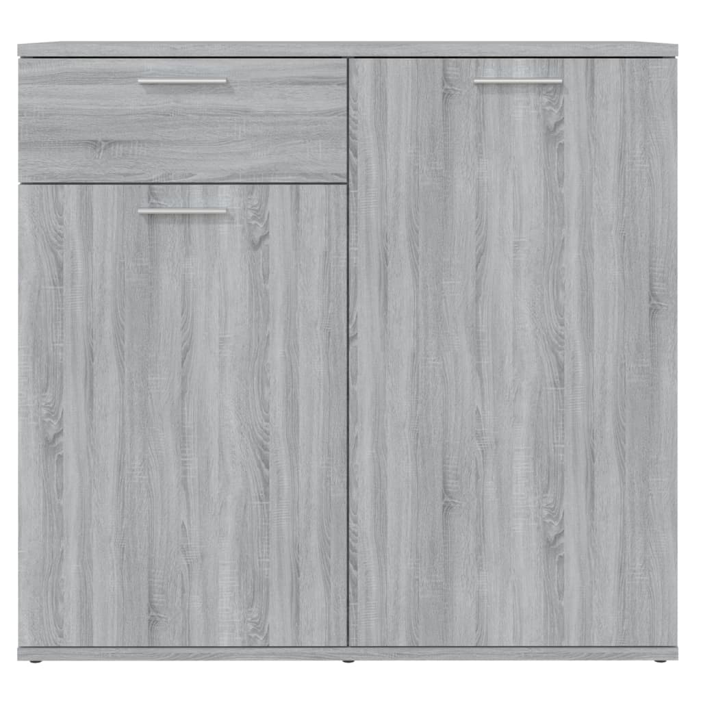 Buffet Sonoma gris 80x36x75 cm Bois d'ingénierie - XIOS