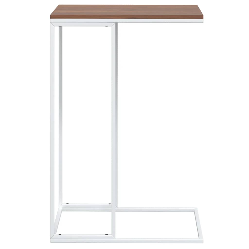 Table d'appoint Blanc 40x30x59 cm Bois d'ingénierie - XIOS