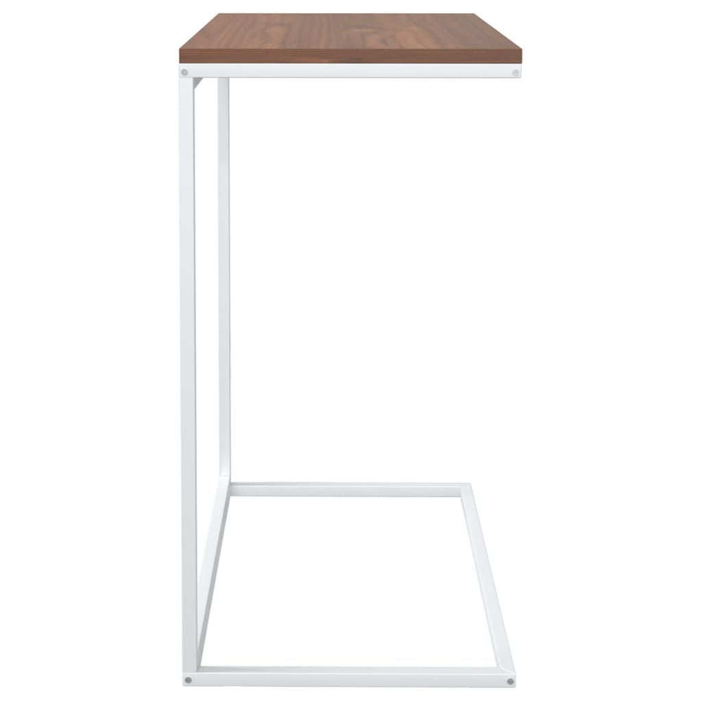 Table d'appoint Blanc 55x35x66 cm Bois d'ingénierie - XIOS
