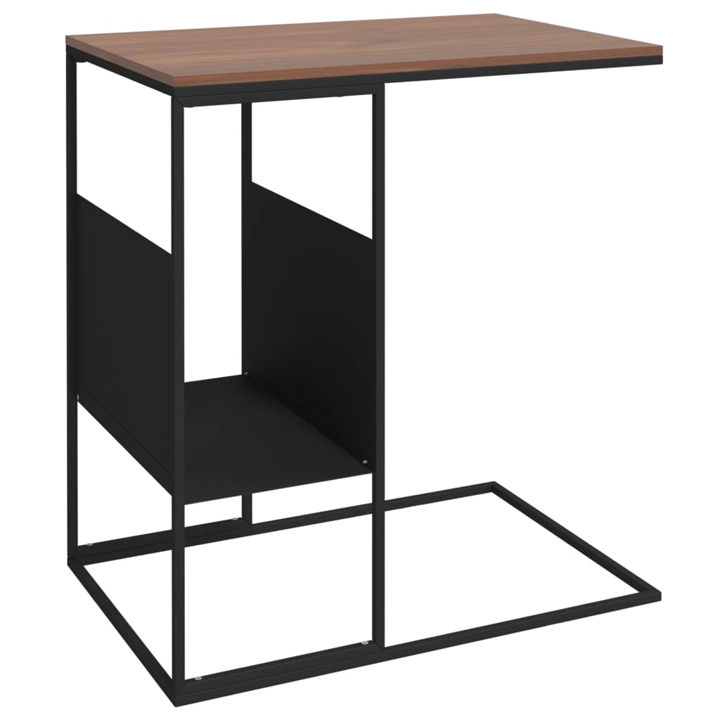 Table d'appoint Noir 55x36x59,5 cm Bois d'ingénierie - XIOS