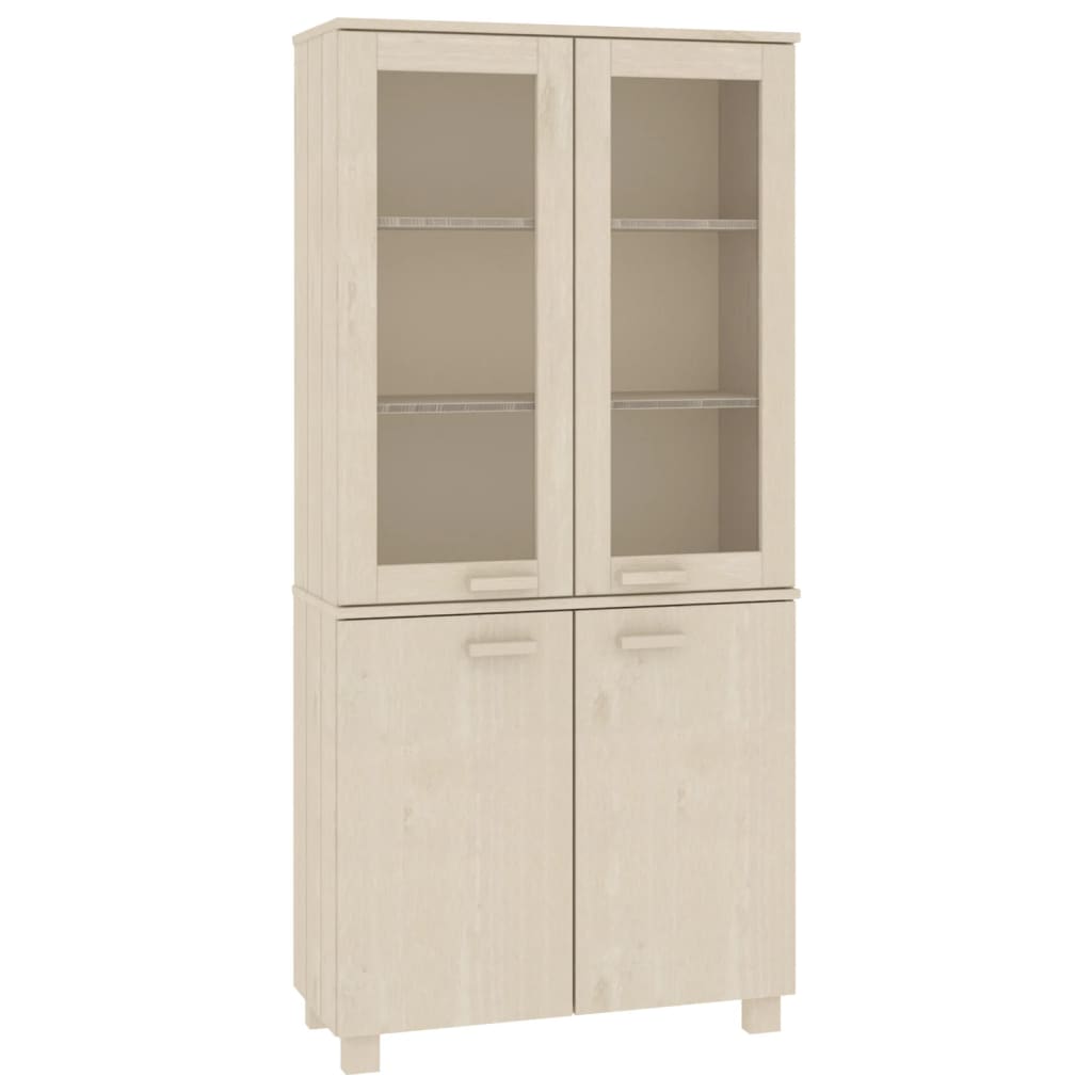 Buffet HAMAR Bois massif de pin Marron miel - XIOS
