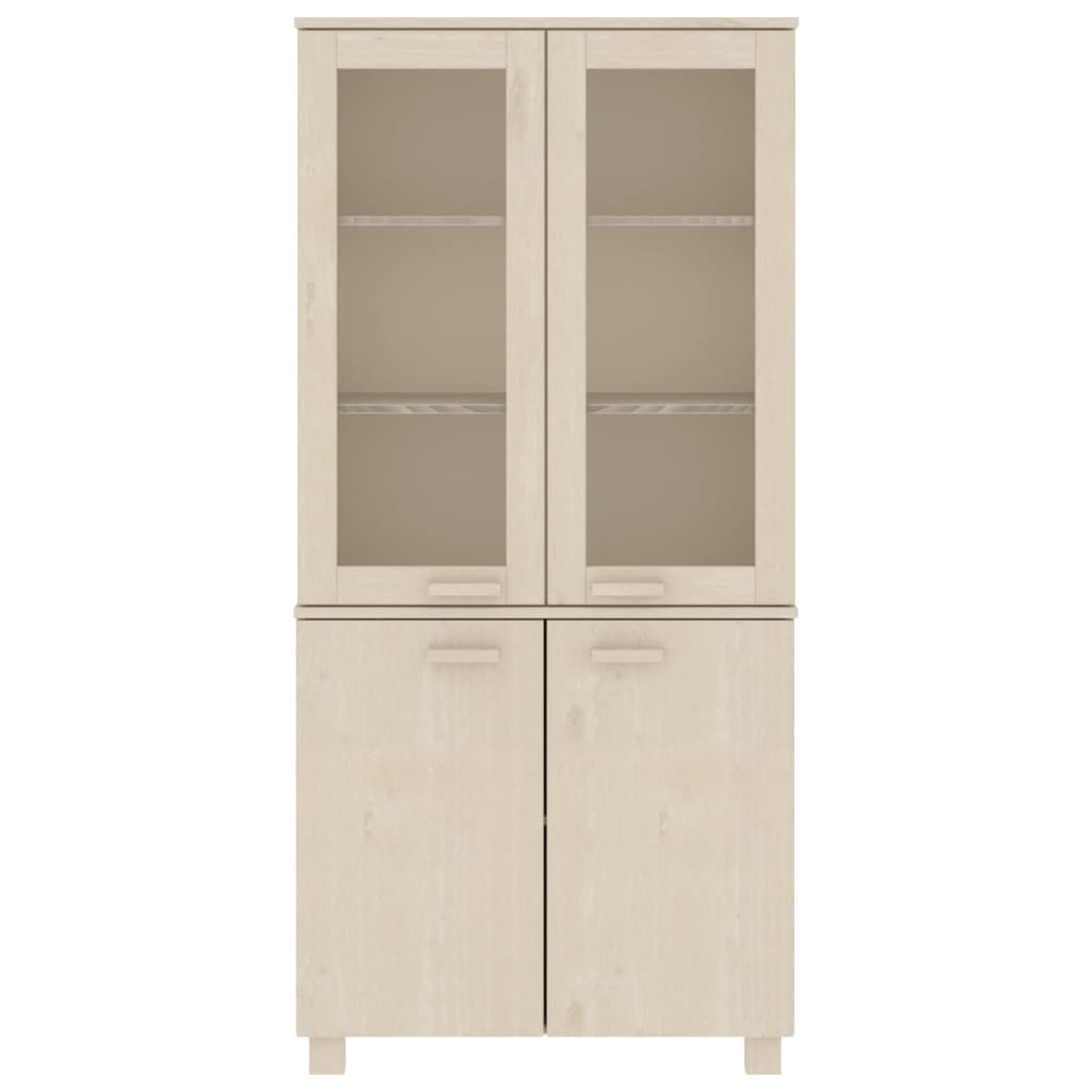 Buffet HAMAR Bois massif de pin Marron miel - XIOS