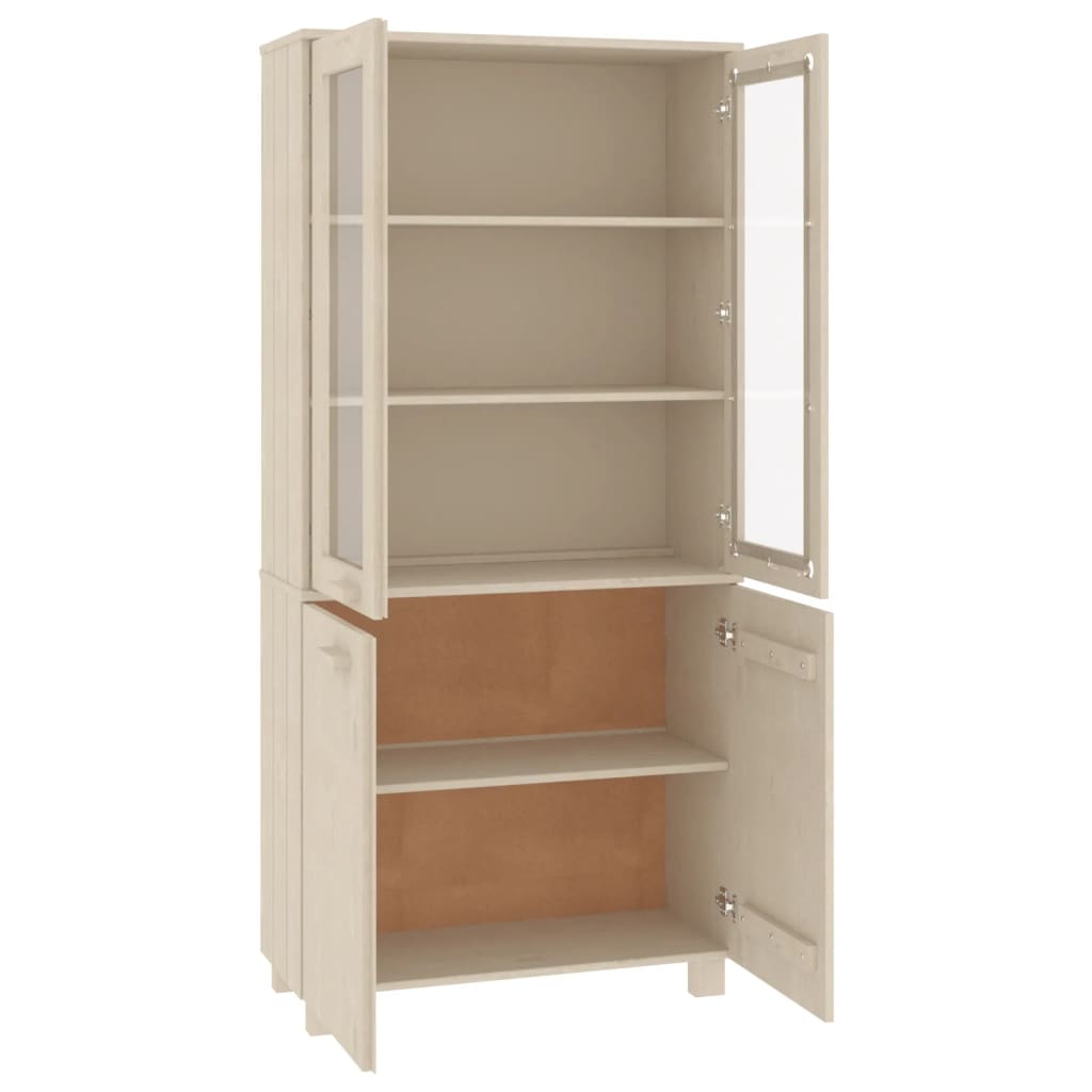 Buffet HAMAR Bois massif de pin Marron miel - XIOS