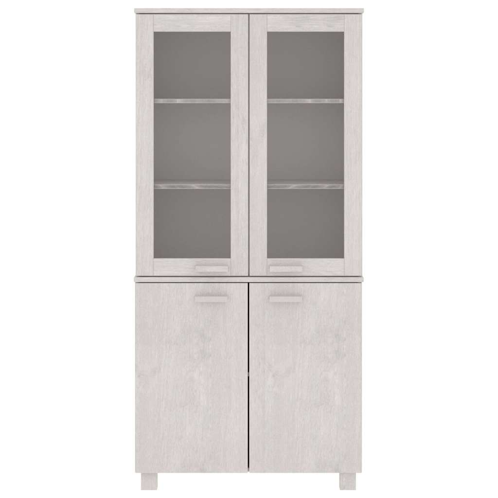 Buffet HAMAR Bois massif de pin Blanc