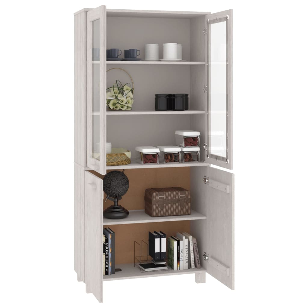 Buffet HAMAR Bois massif de pin Blanc - XIOS