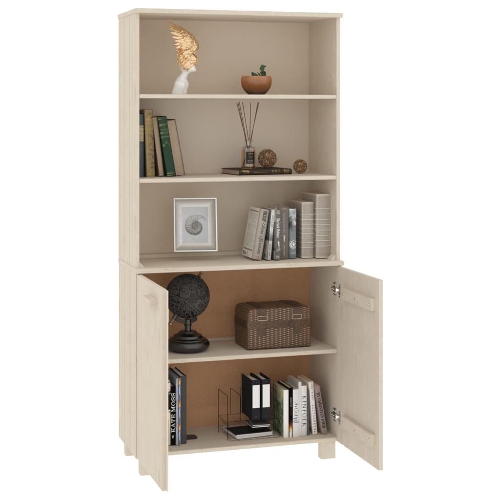 Buffet HAMAR Bois massif de pin Marron miel - XIOS