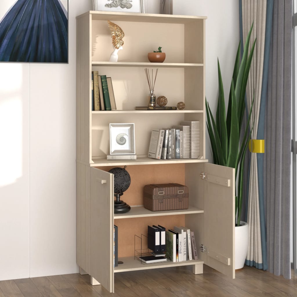 Buffet HAMAR Bois massif de pin Marron miel - XIOS