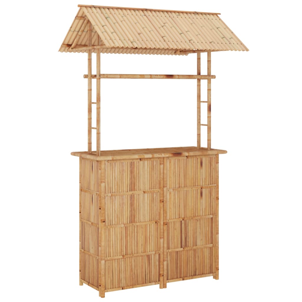 Mobilier de bar 3 pcs Bambou - XIOS