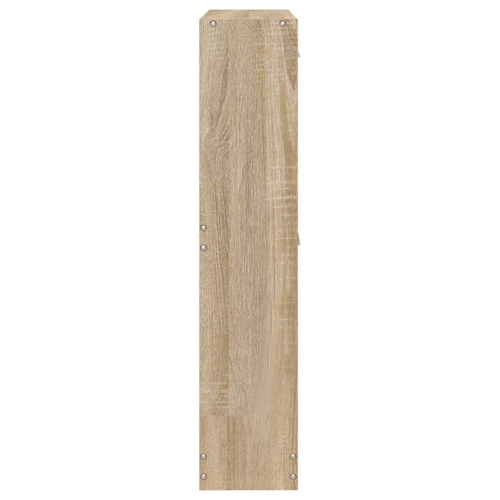 Meuble à chaussures Chêne 59x17x81 cm Bois d'ingénierie - XIOS