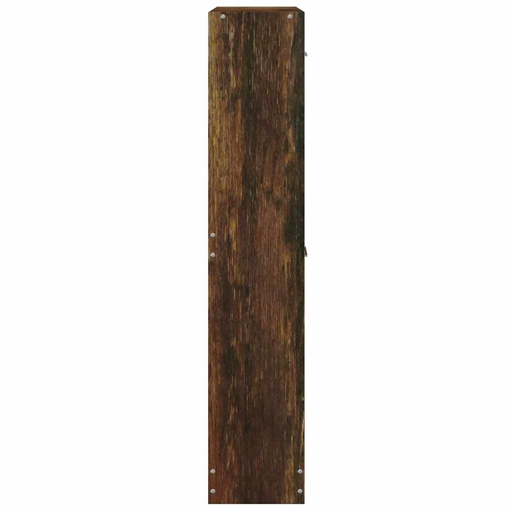 Armoire à chaussures Chêne fumé 59x17x81 cm Bois d'ingénierie - XIOS