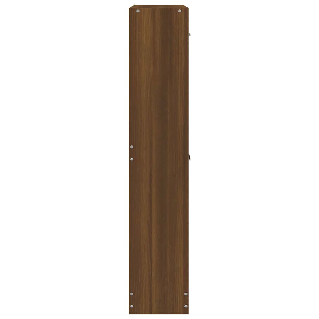 Armoire à chaussures Chêne marron 59x17x81 cm Bois d'ingénierie - XIOS