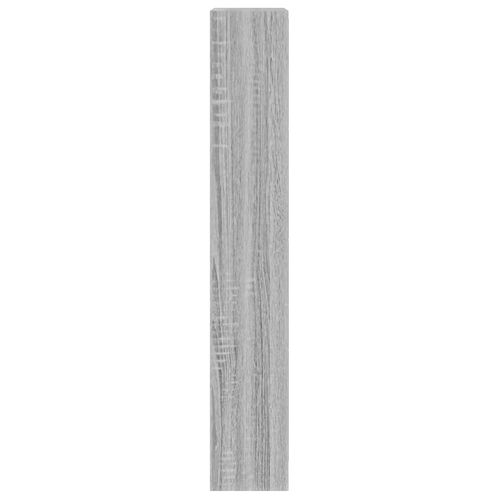 Armoire à chaussures Sonoma gris 63x24x147 cm Bois d'ingénierie - XIOS