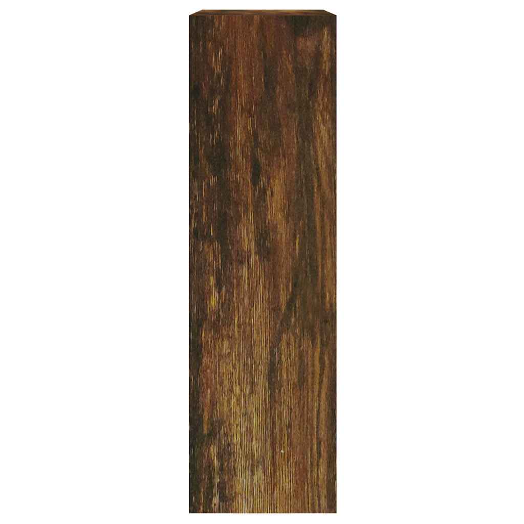 Armoire à chaussures Chêne fumé 63x24x81 cm Bois d'ingénierie - XIOS