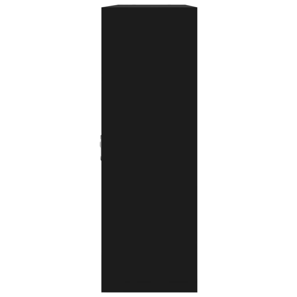 Étagère murale 8 compartiments Noir - XIOS