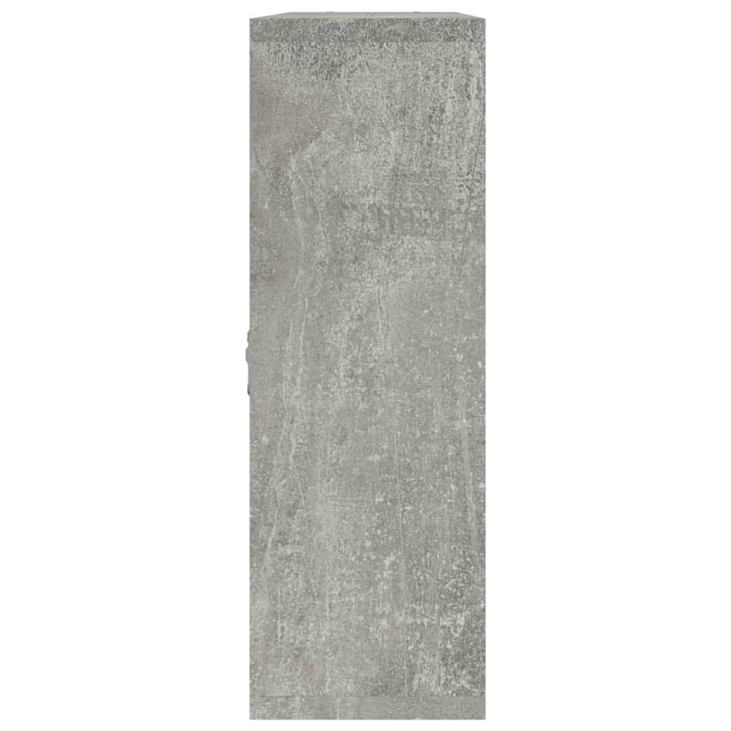 Étagère murale 8 compartiments Gris béton - XIOS