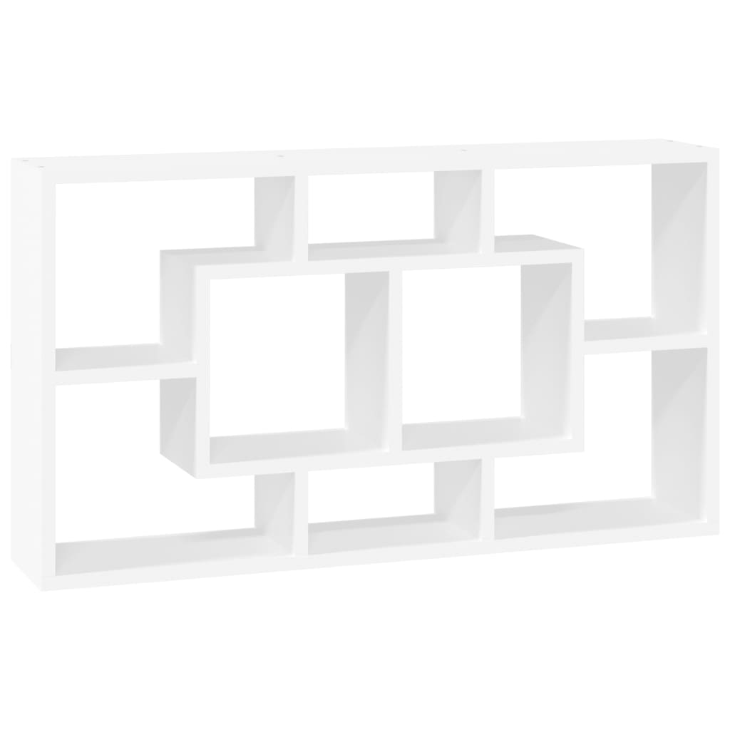Étagère murale 8 compartiments Blanc brillant - XIOS