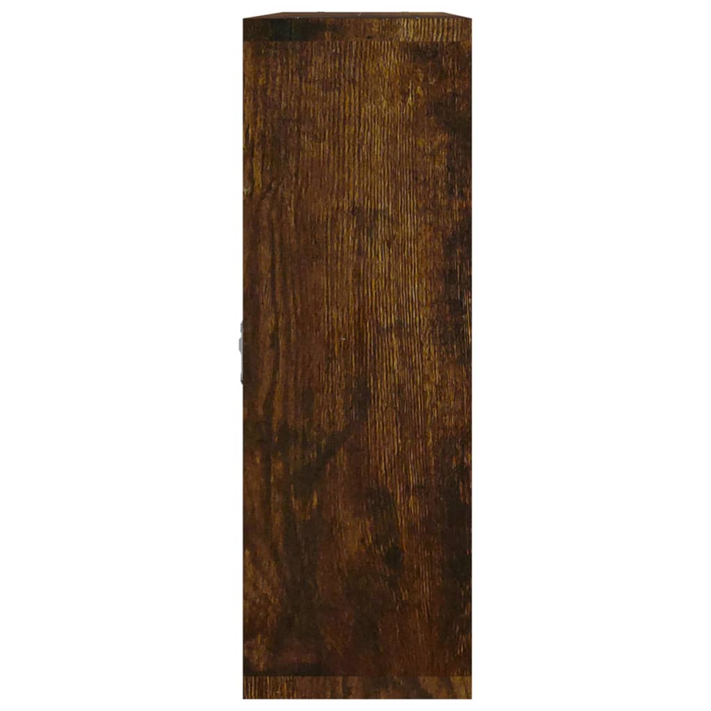 Étagère murale 8 compartiments Chêne fumé - XIOS