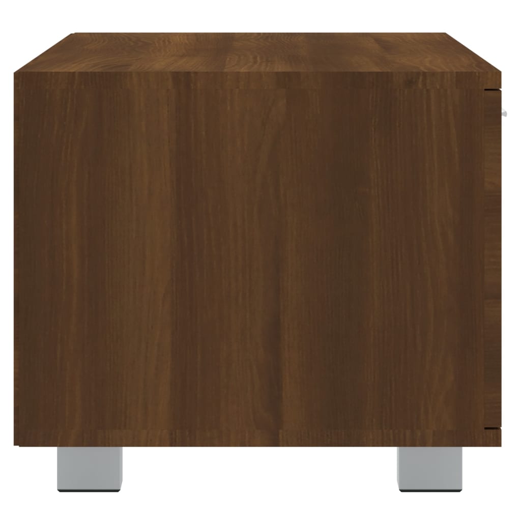 Meuble TV Chêne marron 120x40,5x35 cm Bois d'ingénierie - XIOS