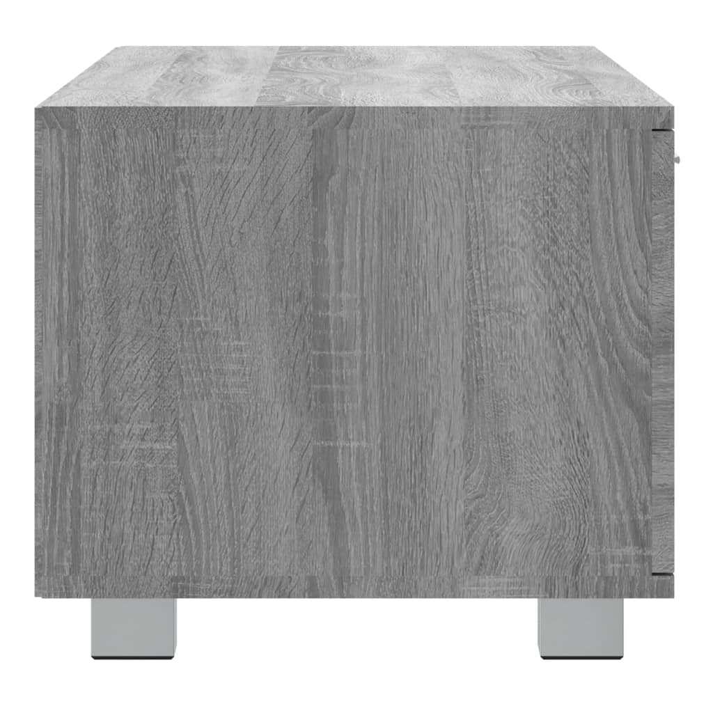 Meuble TV Sonoma gris 140x40,5x35 cm Bois d'ingénierie - XIOS