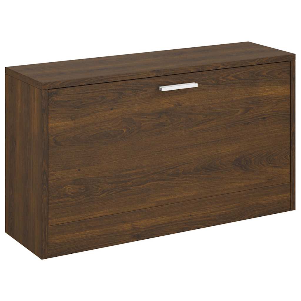 Banc à chaussures Chêne marron 80x24x45 cm Bois d'ingénierie - XIOS