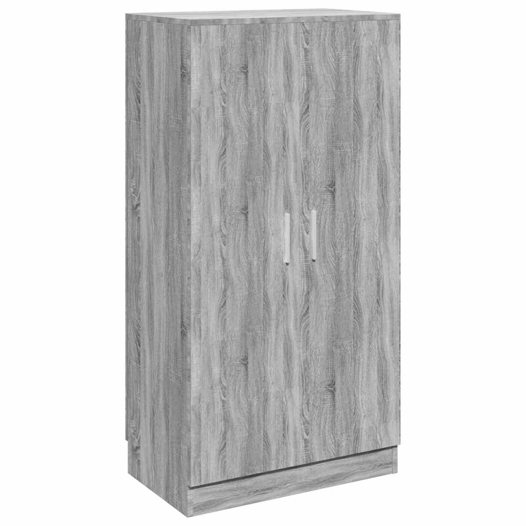 Armoire à chaussures Sonoma gris 55x35x108 cm Bois d'ingénierie - XIOS