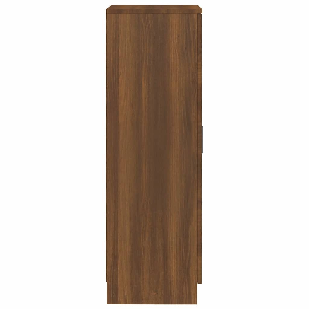 Armoire à chaussures Chêne marron 55x35x108cm Bois d'ingénierie - XIOS