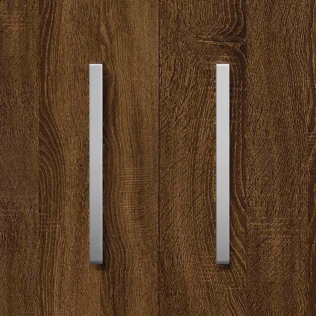 Armoire à chaussures Chêne marron 55x35x108cm Bois d'ingénierie - XIOS