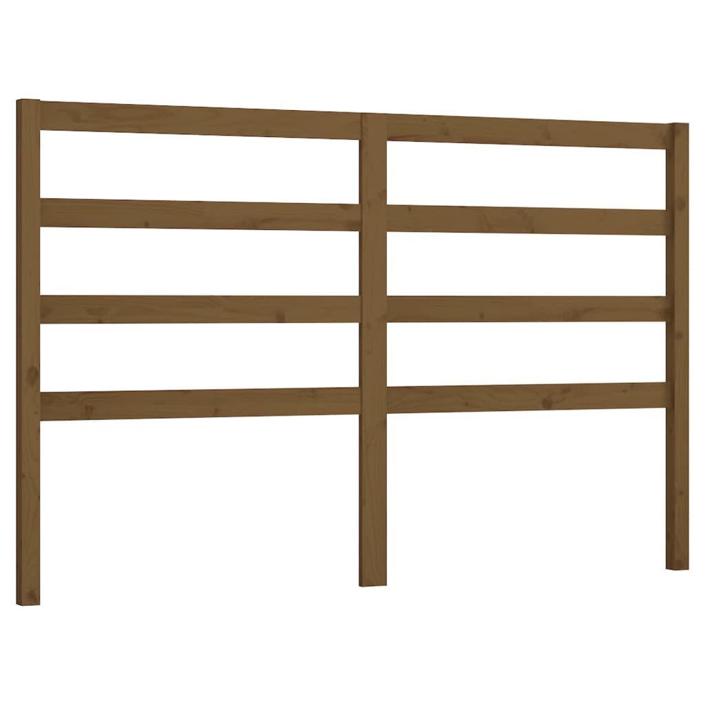 Tête de lit Marron miel 156x4x100 cm Bois massif de pin - XIOS