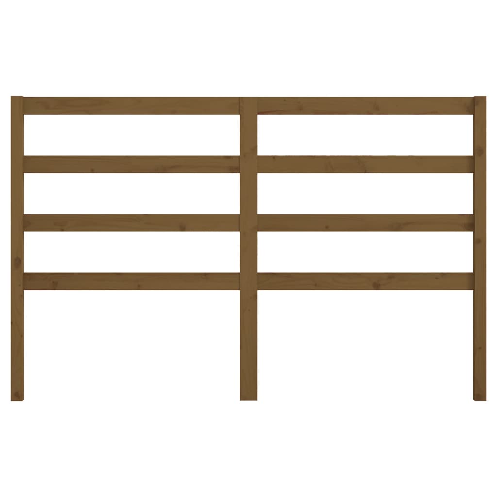 Tête de lit Marron miel 156x4x100 cm Bois massif de pin - XIOS