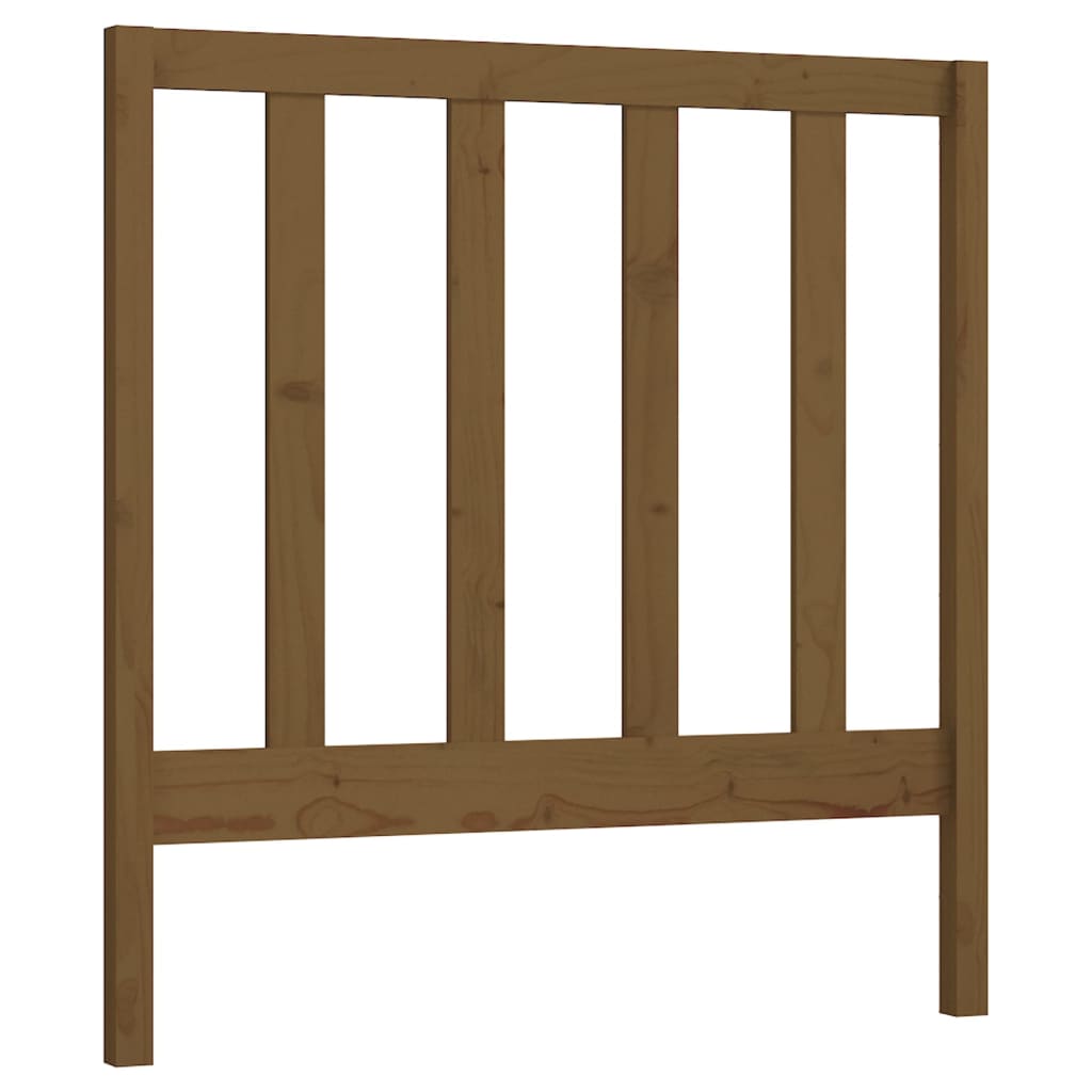Tête de lit Marron miel 96x4x100 cm Bois massif de pin - XIOS