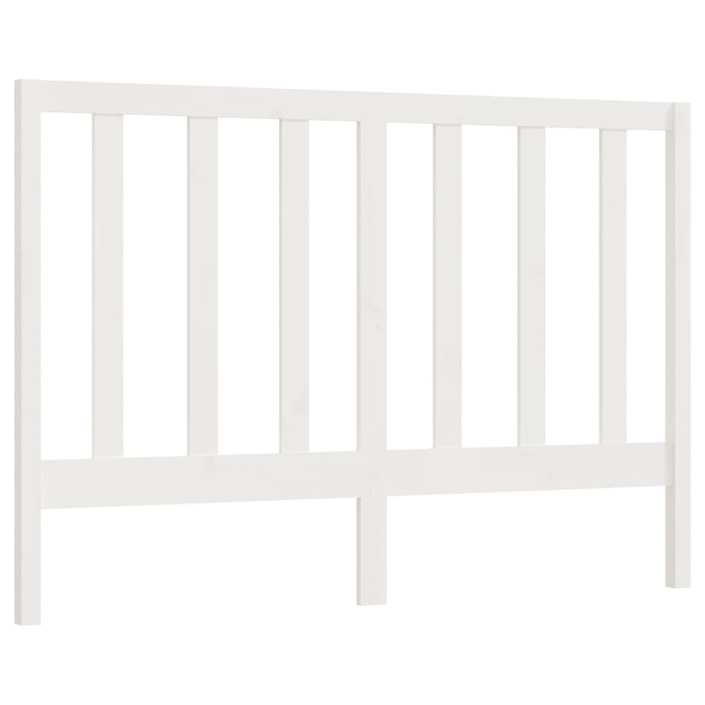 Tête de lit Blanc 166x4x100 cm Bois massif de pin - XIOS