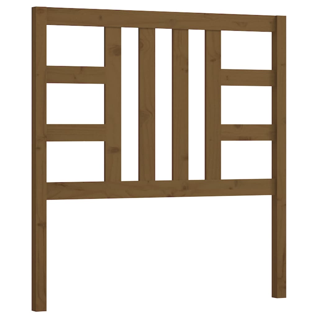 Tête de lit Marron miel 96x4x100 cm Bois massif de pin - XIOS