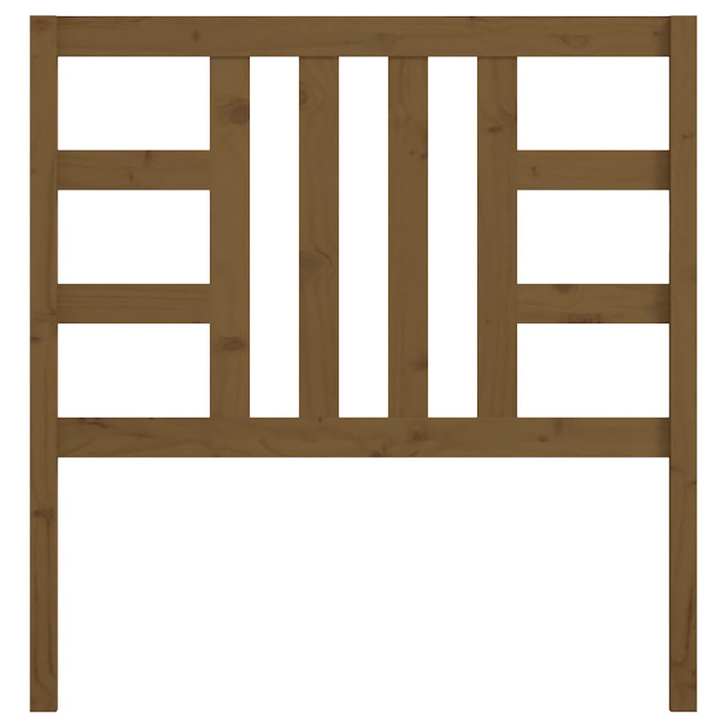 Tête de lit Marron miel 106x4x100 cm Bois massif de pin - XIOS