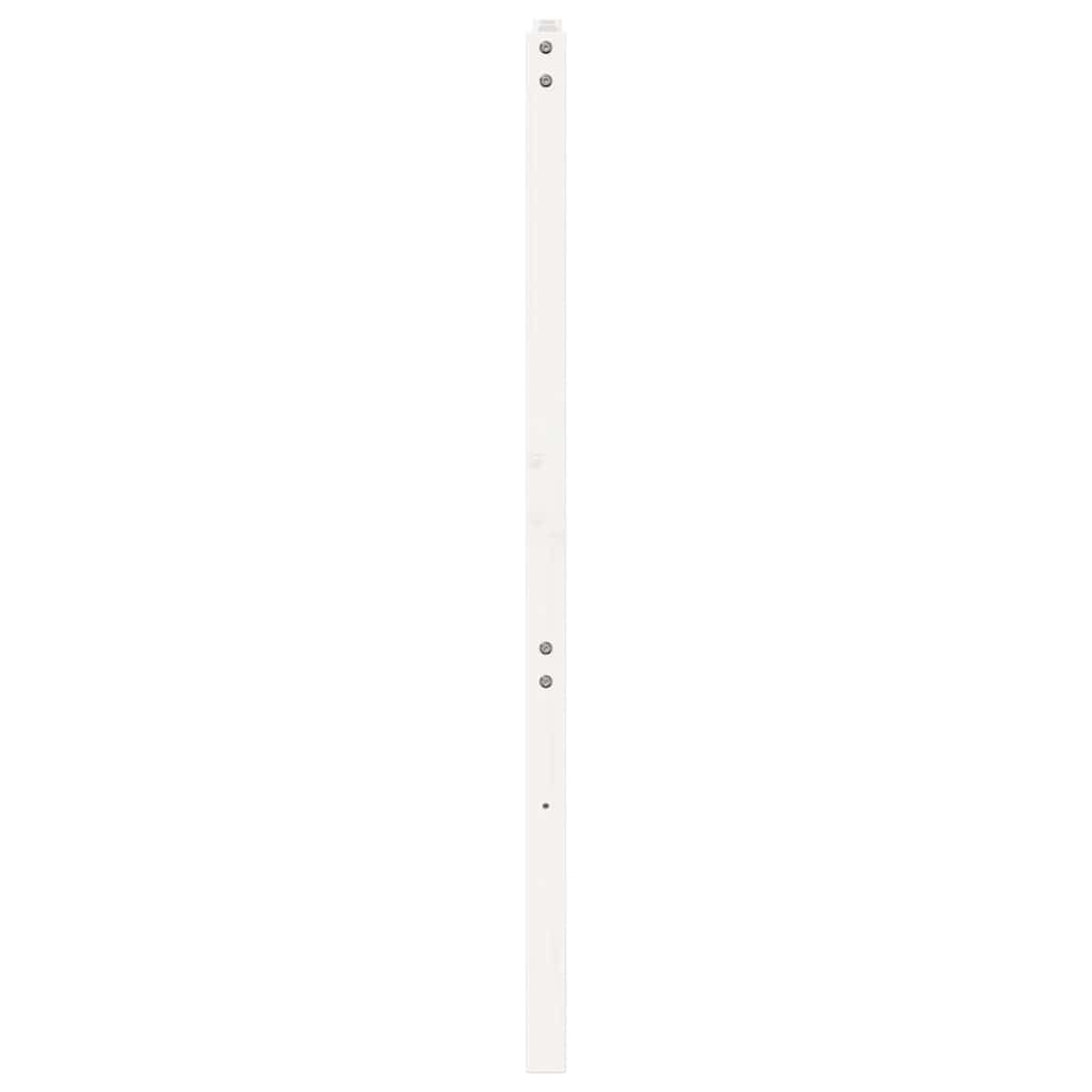 Tête de lit Blanc 156x4x100 cm Bois massif de pin - XIOS