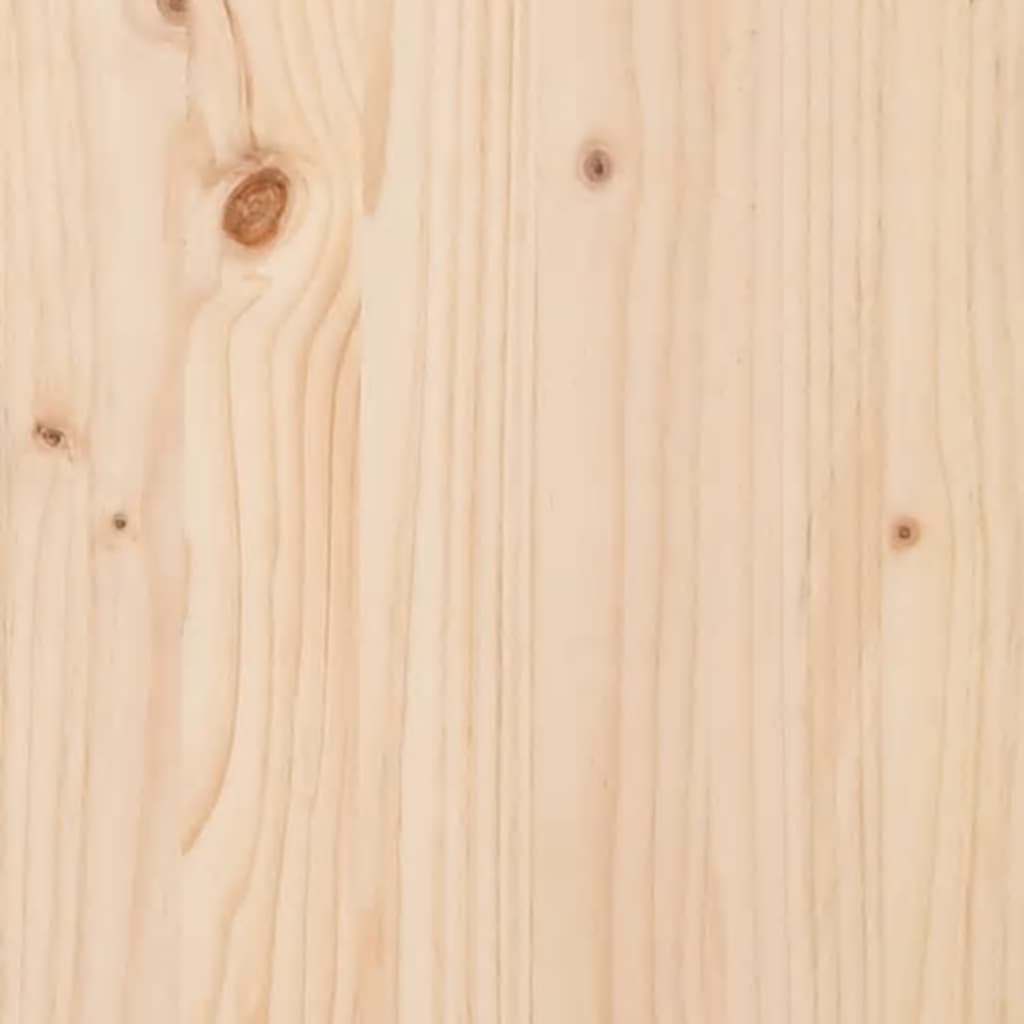 Tête de lit 125,5x4x100 cm Bois massif de pin - XIOS