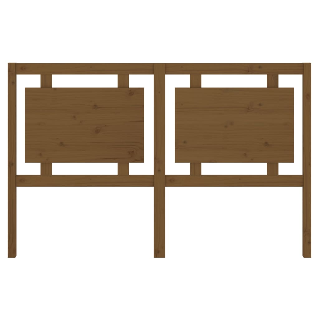 Tête de lit Marron miel 155,5x4x100 cm Bois massif de pin - XIOS