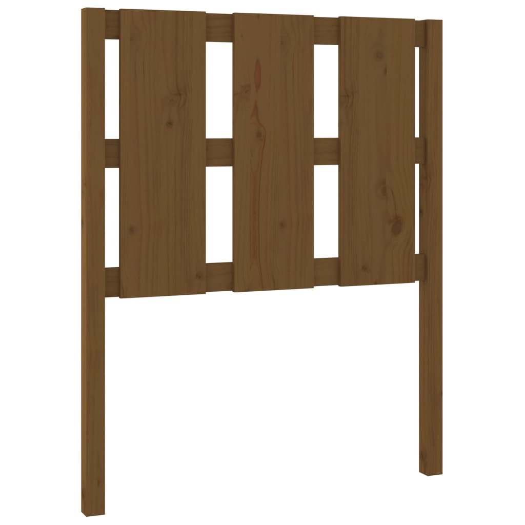 Tête de lit Marron miel 80,5x4x100 cm Bois massif de pin - XIOS