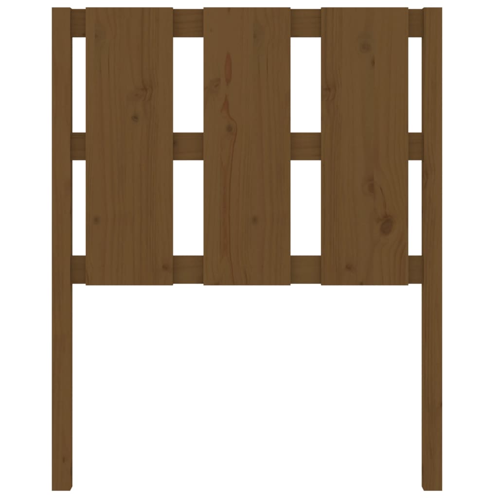 Tête de lit Marron miel 80,5x4x100 cm Bois massif de pin - XIOS