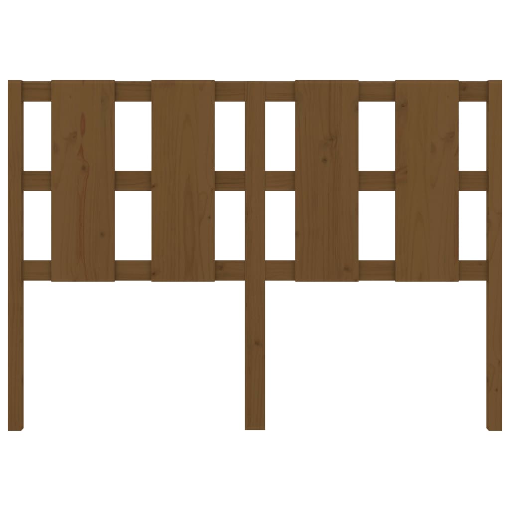 Tête de lit Marron miel 145,5x4x100 cm Bois massif de pin - XIOS