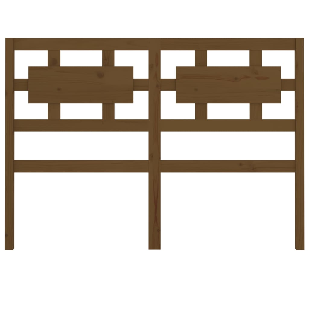 Tête de lit Marron miel 145,5x4x100 cm Bois massif de pin - XIOS