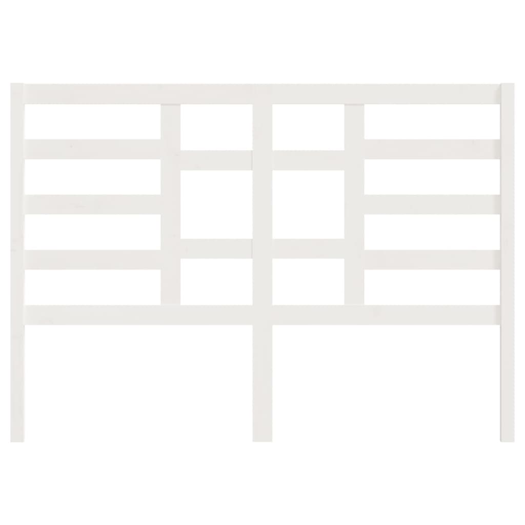 Tête de lit Blanc 166x4x104 cm Bois massif de pin - XIOS