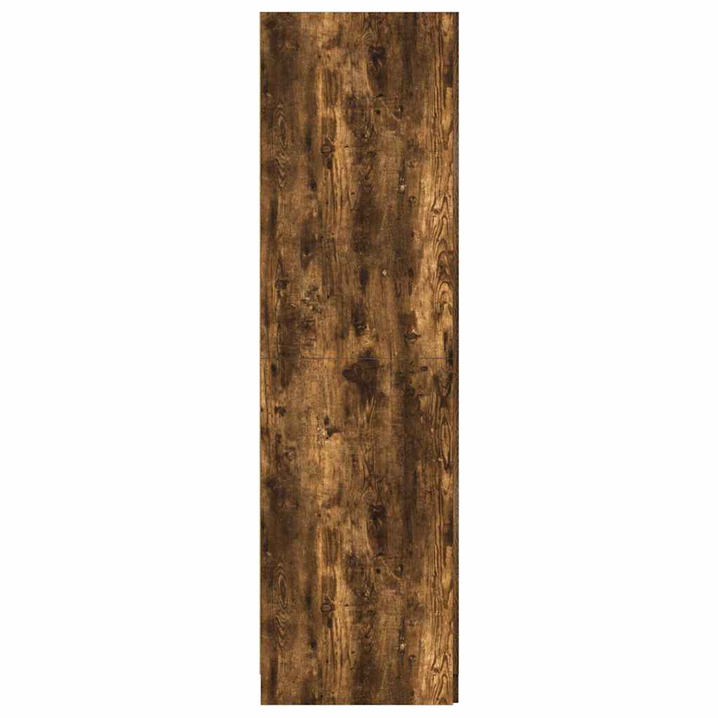 Garde-robe Chêne fumé 80x52x180 cm Bois d'ingénierie - XIOS