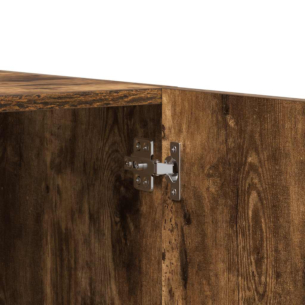 Garde-robe Chêne fumé 80x52x180 cm Bois d'ingénierie - XIOS