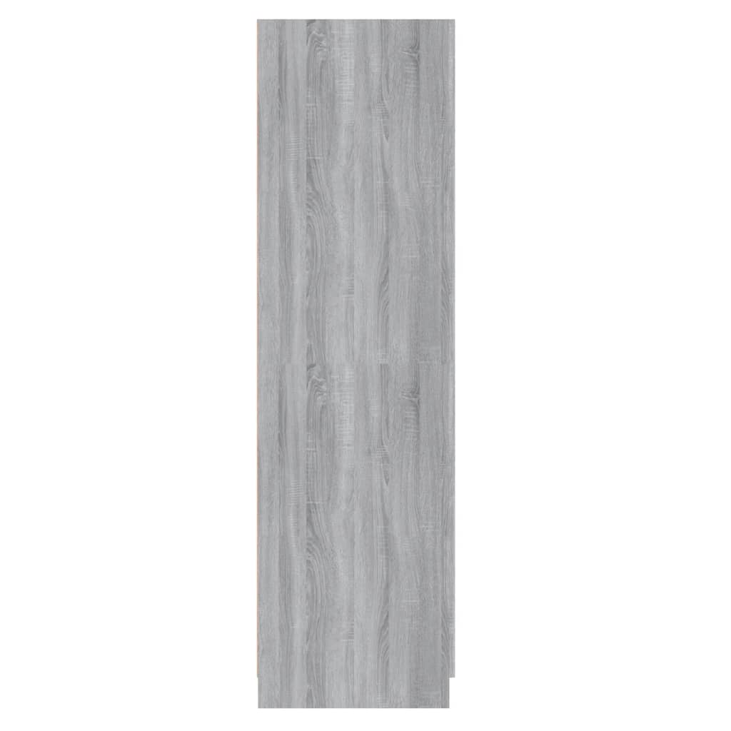 Garde-robe Sonoma gris 80x52x180 cm Bois d'ingénierie - XIOS