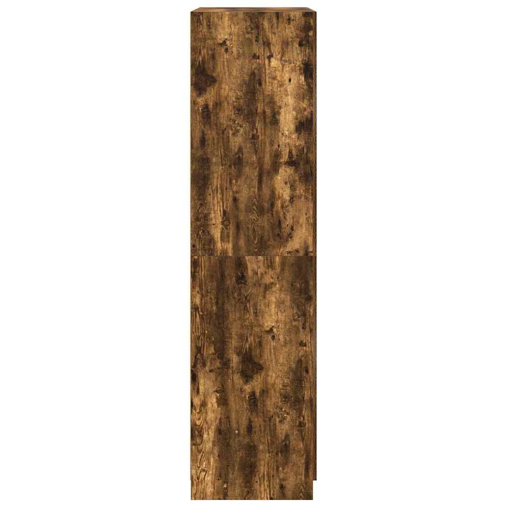 Garde-robe Chêne fumé 90x52x200 cm Bois d'ingénierie