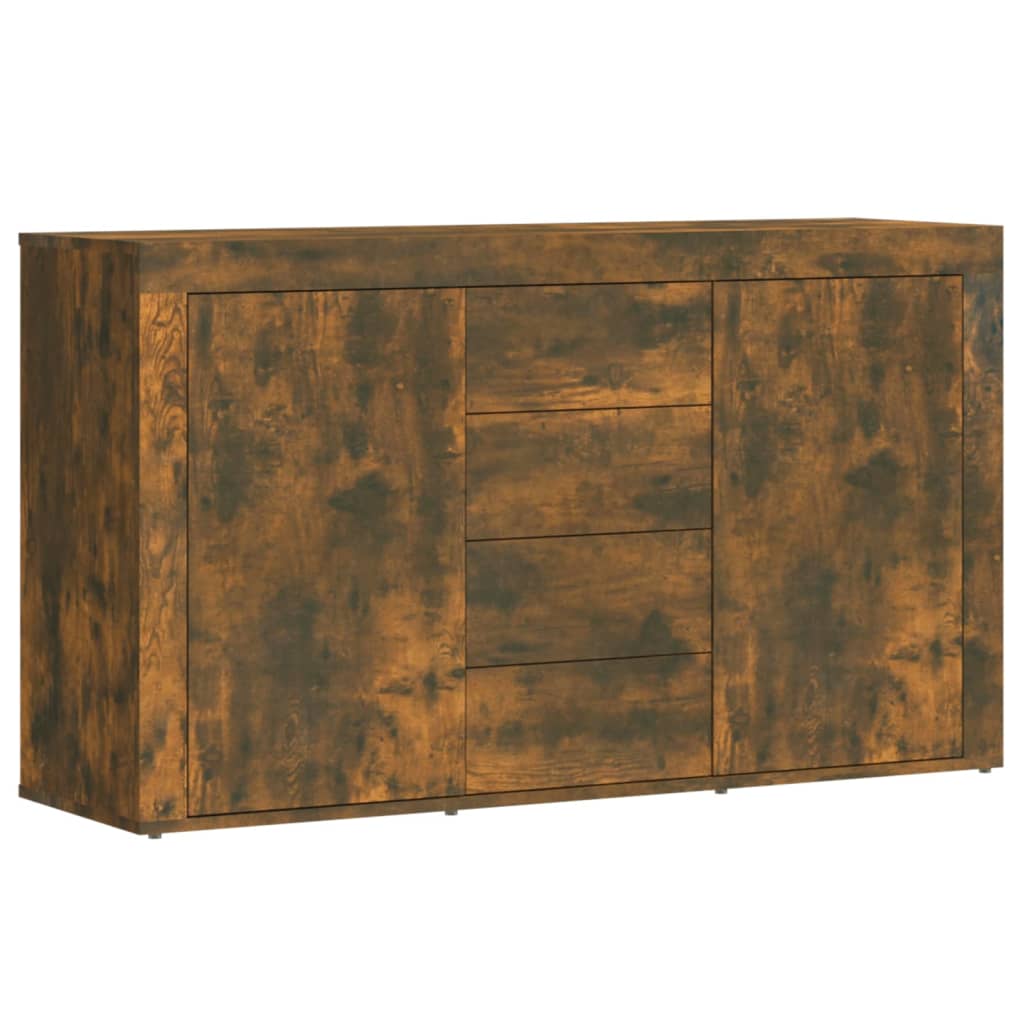 Buffet Chêne fumé 120x36x69 cm Bois d'ingénierie - XIOS