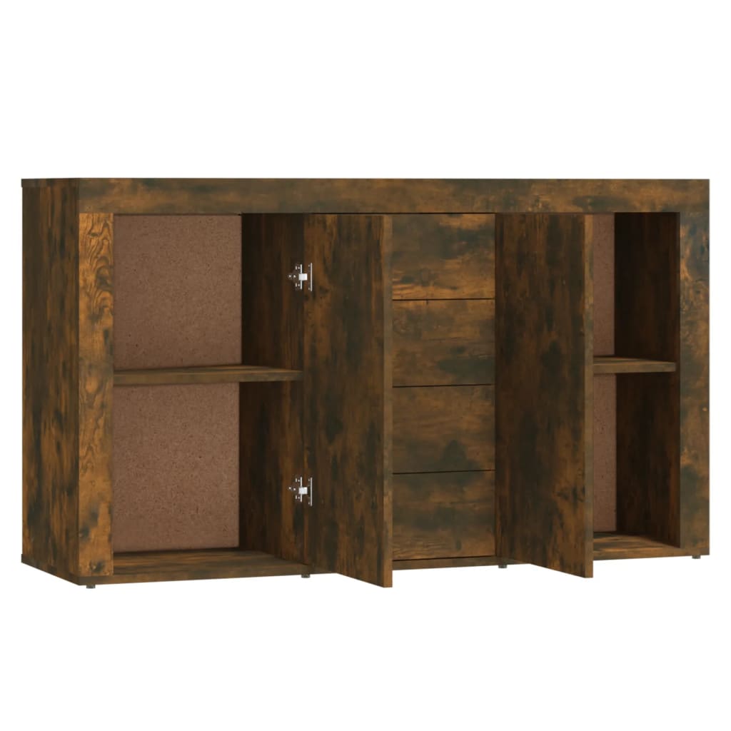 Buffet Chêne fumé 120x36x69 cm Bois d'ingénierie - XIOS