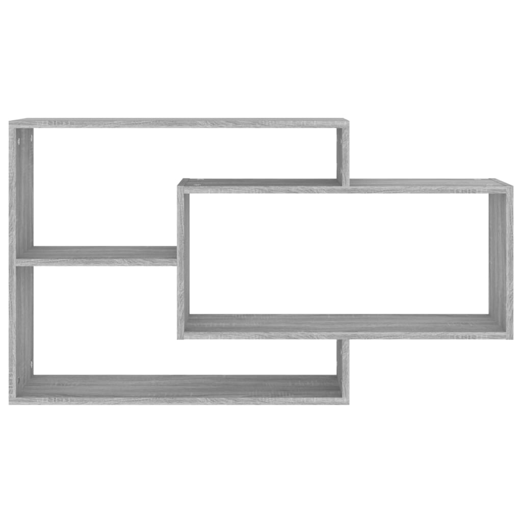 Étagère murale Sonoma gris 104x20x58,5 cm Bois d'ingénierie - XIOS